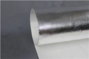 Glasvezeldoek met aluminiumfolie