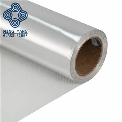 Vuurvaste aluminium gecoate glasvezeldoekstof